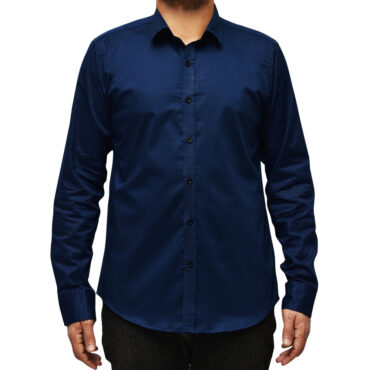 Men’s casual button-down shirt – lightweight cotton, ideal for everyday smart casual style.