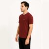 Neotrofits Crew neck Tee Maroon - Image 2