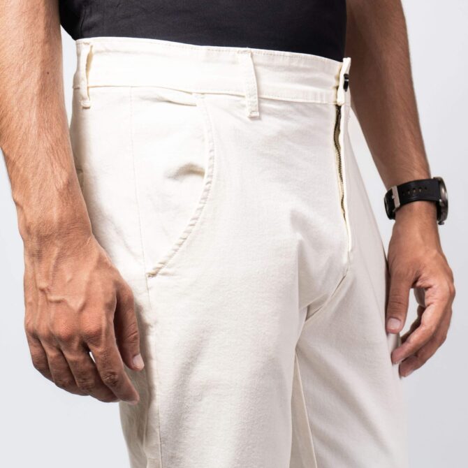 Neotrofits Cotton Pant (Chino) White - Image 3
