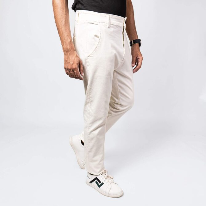 Neotrofits Cotton Pant (Chino) White - Image 4